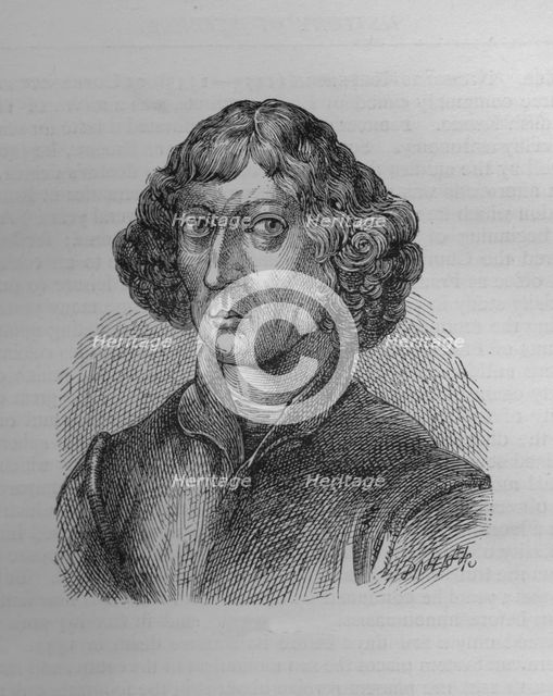 Nicolaus Copernicus, Polish mathematician and astronomer, 1894. Artist: Unknown.
