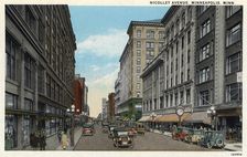 Nicolett Avenue, Minneapolis, Minnesota, USA, 1928