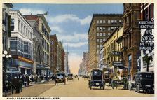 Nicollet Avenue, Minneapolis, Minnesota, USA, 1915