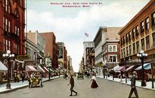 Nicollet Avenue, Minneapolis, Minnesota, USA, 1915