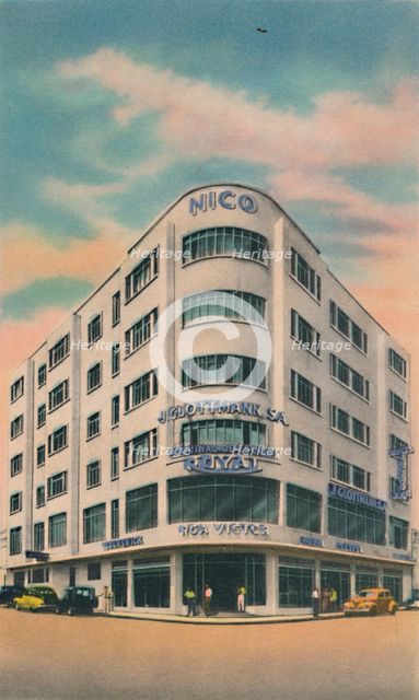 'Nico Building, Owners: P. & M. Matera, Barranquilla', c1940s. Artist: Unknown.