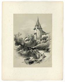Nidan W. Neuchatel, from Picturesque Selections, 1859. Creator: James Duffield Harding