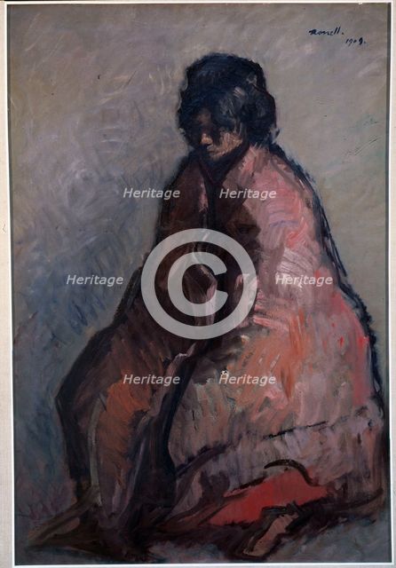 'Niebit'. (1909). Creator: NonellL, Isidoro. (1873-1911).