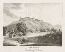 Nieder-oesterreich, Benedictinerstift Gottereich, 1819. Creator: Jakob Alt (Austrian, 1789-1872)