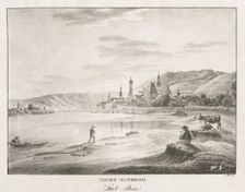 Nieder-oesterreich, Stadt Stein, 1819. Creator: Jakob Alt (Austrian, 1789-1872)