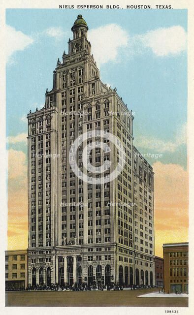 Niels Esperson Building, Houston, Texas, USA, c1927. Artist: Unknown