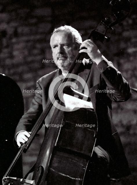 Niels-Henning Orsted Pedersen, Brecon Jazz Festival, Powys, Wales, 2002. Artist: Brian O'Connor