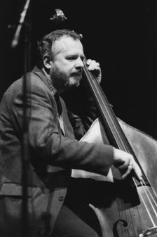 Niels-Henning Orsted Pederson, Maastricht Jazz Mecca, Netherlands, 1992. Creator: Brian Foskett