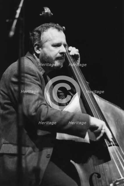 Niels-Henning Orsted Pederson, Maastricht Jazz Mecca, Netherlands, 1992. Creator: Brian Foskett.