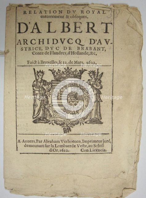 Nieuwe Tijdingen (Antwerp Gazette), 1622.
