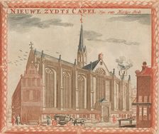 Nieuwe Zydts Capel in: Tooneel Der Voornaamste Nederlands Huizen, En Lust Hoven, Naar T ..., n.d.. Creator: Unknown