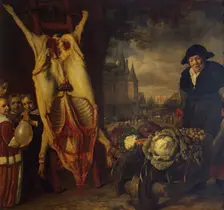 Nieuwmarkt in Amsterdam, 1666. Creator: Bartholomeus van der Helst