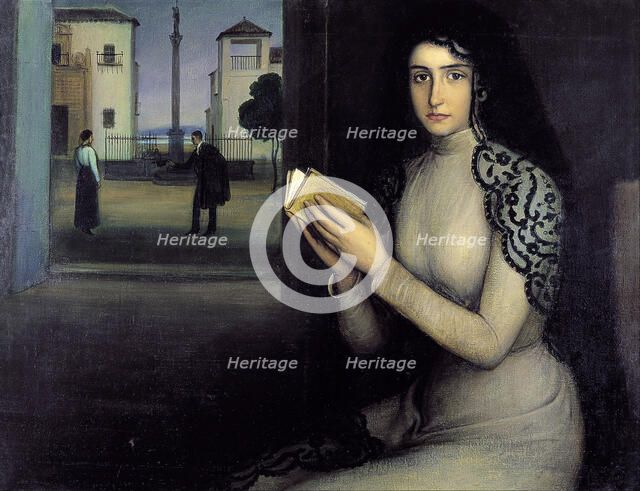 Nieves. Artist: Romero de Torres, Julio (1874-1930)