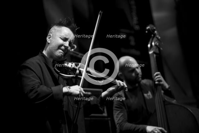 Nigel Kennedy, 2009. Artist: Alan John Ainsworth.