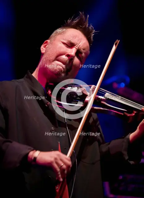 Nigel Kennedy, 2009. Artist: Alan John Ainsworth.