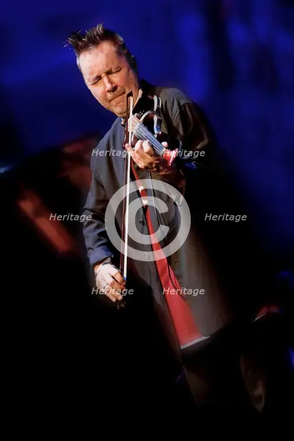 Nigel Kennedy, 2010. Artist: Alan John Ainsworth.