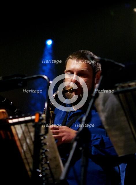 Nigel Hitchcock , Brecon, Powys, Wales, August 2006.  Artist: Brian O'Connor.