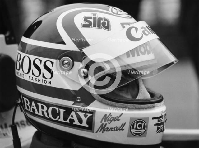 Nigel Mansell, 1988. Artist: Unknown