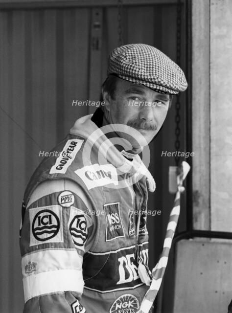 Nigel Mansell, c1985-c1992. Artist: Unknown