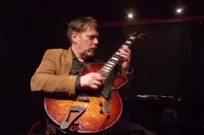 Nigel Price, Alessio Menconi, Nigel Price Quartet, Verdict Jazz Club, Brighton, East Sussex, 2022. Creator: Brian O'Connor