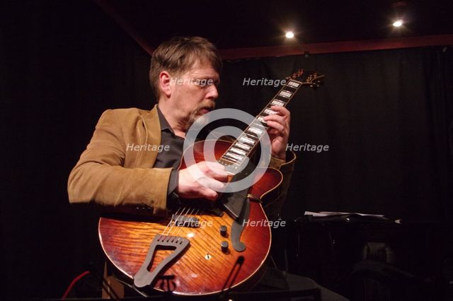 Nigel Price, Alessio Menconi, Nigel Price Quartet, Verdict Jazz Club, Brighton, East Sussex, 2022. Creator: Brian O'Connor.