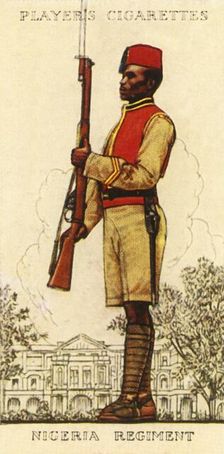 Nigeria Regiment 1936. Creator: Unknown