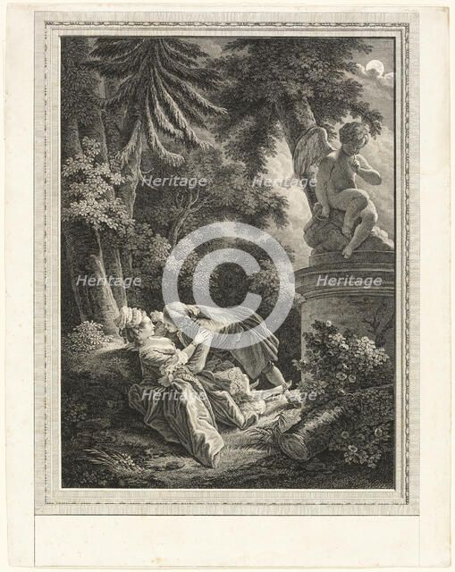 Night, 1767. Creator: Emmanuel Jean Nepomucene De Ghendt.
