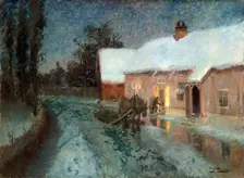 Night 1880s. Creator: Thaulov, Fritz (1847-1906)