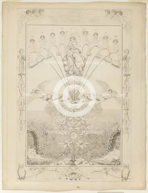 Night, 1803/05. Creator: Phillip Otto Runge.