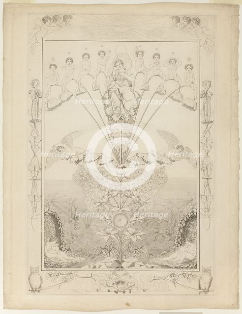 Night, 1803/05. Creator: Phillip Otto Runge.