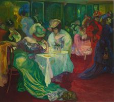 Night Café, 1906. Creator: Törneman; Axel (1880-1925)