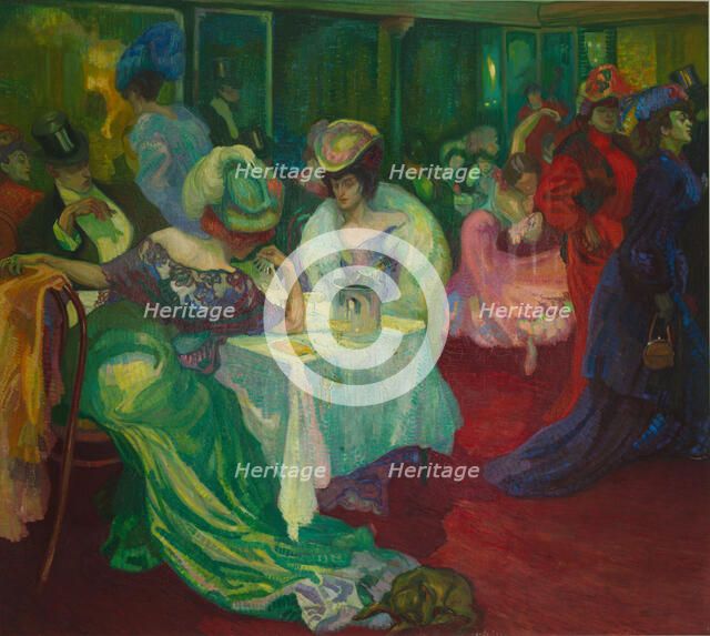 Night Café, 1906. Creator: Törneman; Axel (1880-1925).