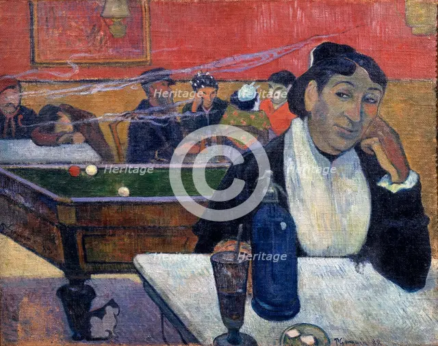 'Night Café at Arles', 1888.  Artist: Paul Gauguin