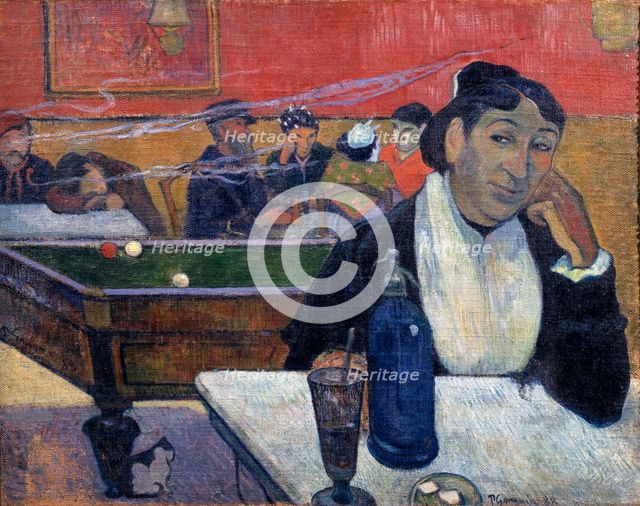 'Night Café at Arles', 1888.  Artist: Paul Gauguin