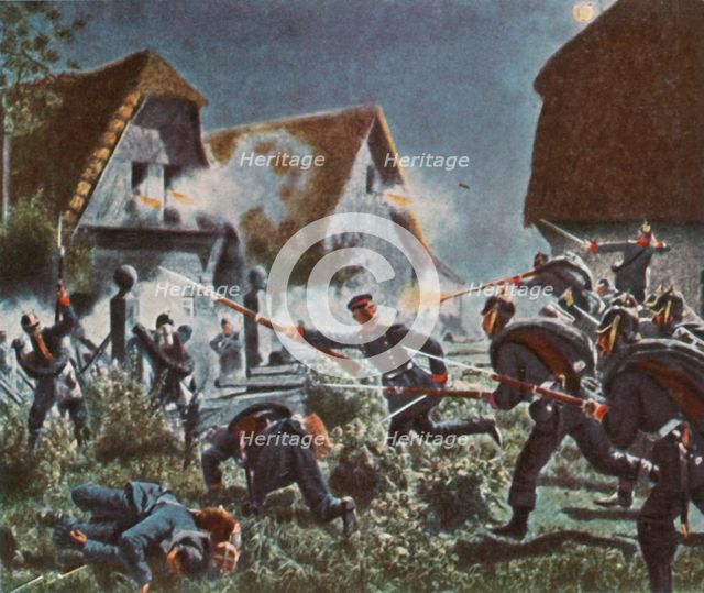Night attack at Podol, 26 June 1866, (1936). Creator: Unknown.