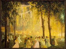 Night fete given at the Elysée by President Loubet in honour of Alphonse XIII, in 1905, 8th..., 1905 Creator: William Samuel Horton