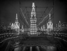 Night in Luna Park, Coney Island, N.Y., c1905. Creator: Unknown