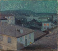 Night in Nice, 1891. Creator: Edvard Munch