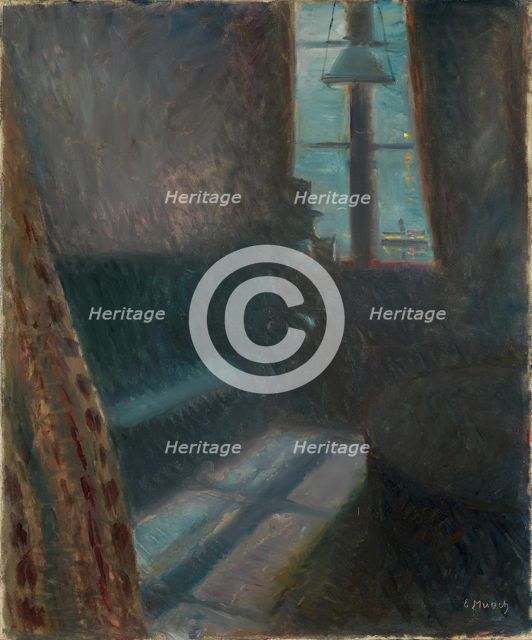 Night in Saint-Cloud, 1890. Artist: Munch, Edvard (1863-1944)