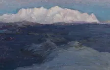 Night over Store Molla. Study from Lofoten. Creator: Anna Katarina Boberg