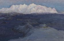 Night over Store Molla. Study from Lofoten. Creator: Anna Katarina Boberg