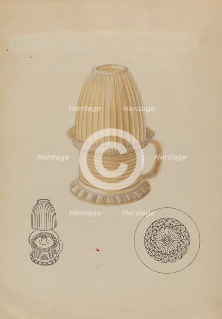 Night Lamp, c. 1936. Creator: Dorothy Posten.