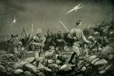 Night Sortie from Mafeking 1900. Creator: Richard Caton Woodville II