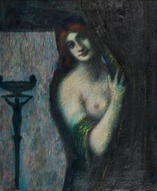 Night scene, . Creator: Frey-Moock; Adolf (1881-1954)