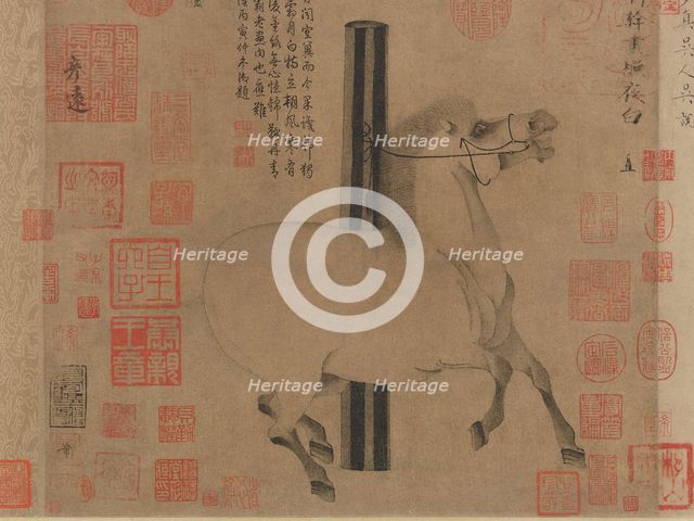 Night-Shining White, ca. 750. Creator: Han Gan.