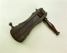 Night watchman's rattle, 18th century. Creator: Unknown