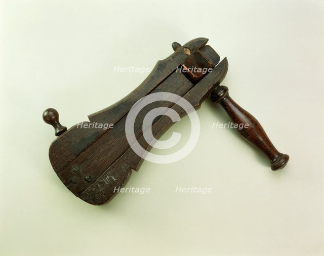 Night watchman's rattle, 18th century. Creator: Unknown.