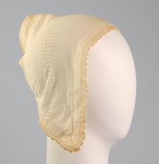 Nightcap, American, ca. 1850. Creator: Unknown