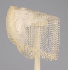 Nightcap, American, ca. 1854. Creator: Unknown