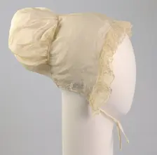Nightcap, American, ca. 1835. Creator: Unknown